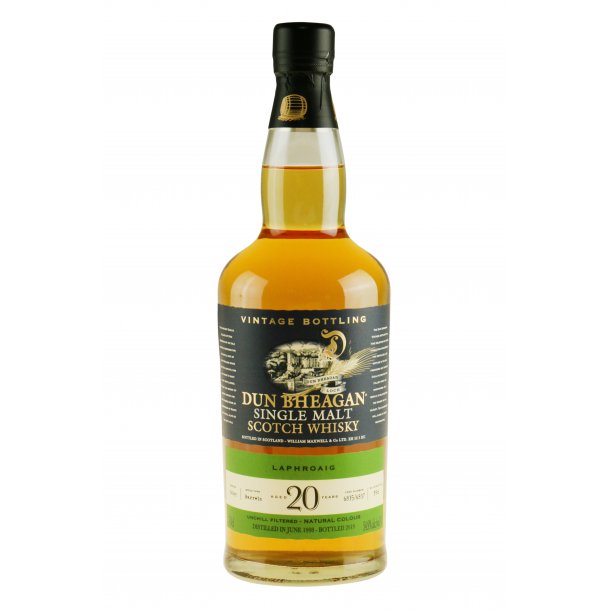 Laphroaig 20 rs Dun Bheagan Whisky 70 cl. - 54,9%