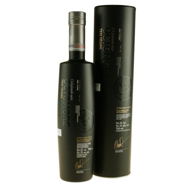 Bruichladdich Octomore 10 rs 70 cl. 54,3%