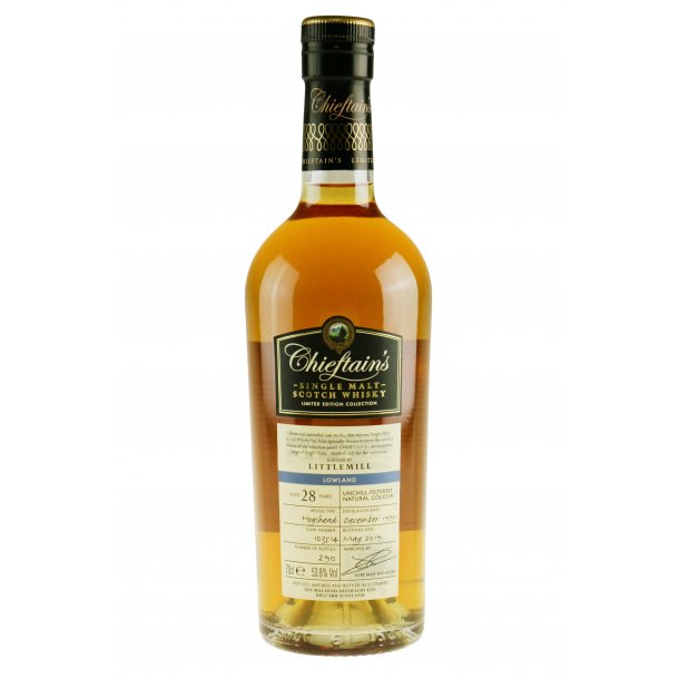 Littlemill Chieftains Choice Whisky 70 cl. - 53,8%