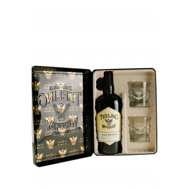 Teeling Small Batch Whisky Giftpack med 2 glas 70 cl. - 46%