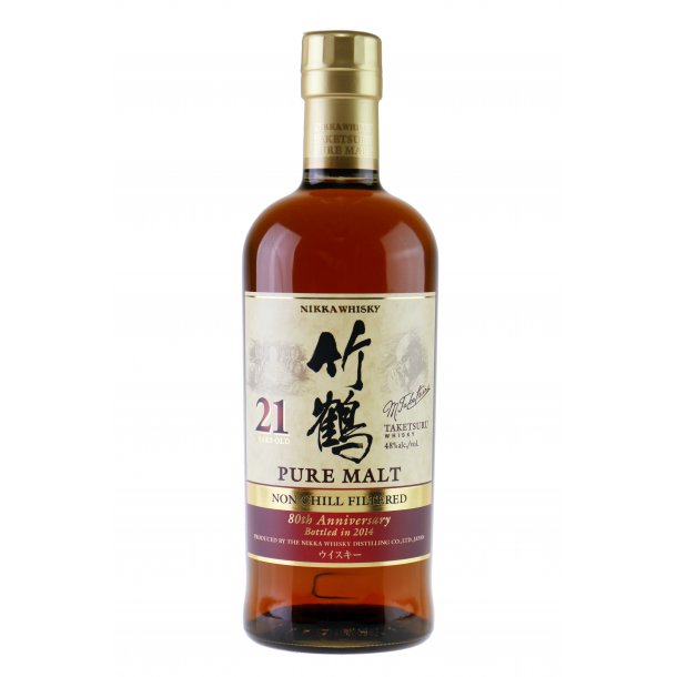 Nikka Taketsuru 21 rs Non Chill Filtered Whisky 70 cl. - 48%