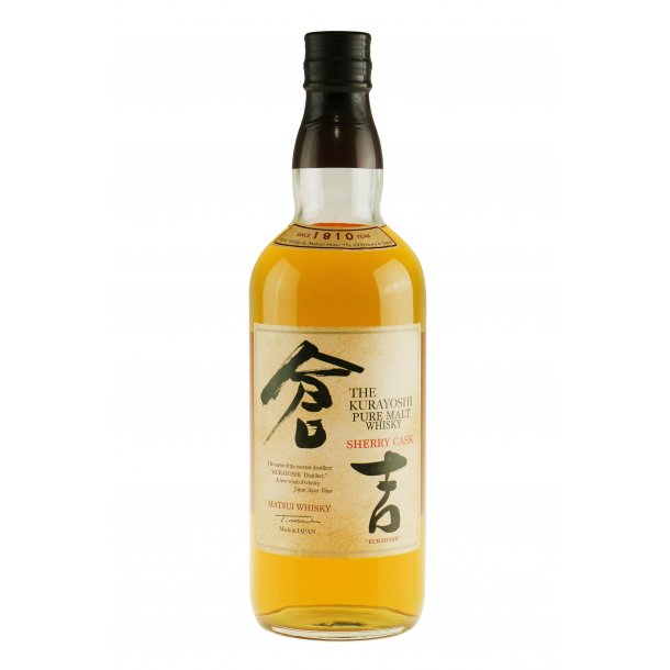 The Kurayoshi Pure Malt Whisky - Sherry Cask 70 cl. - 43%
