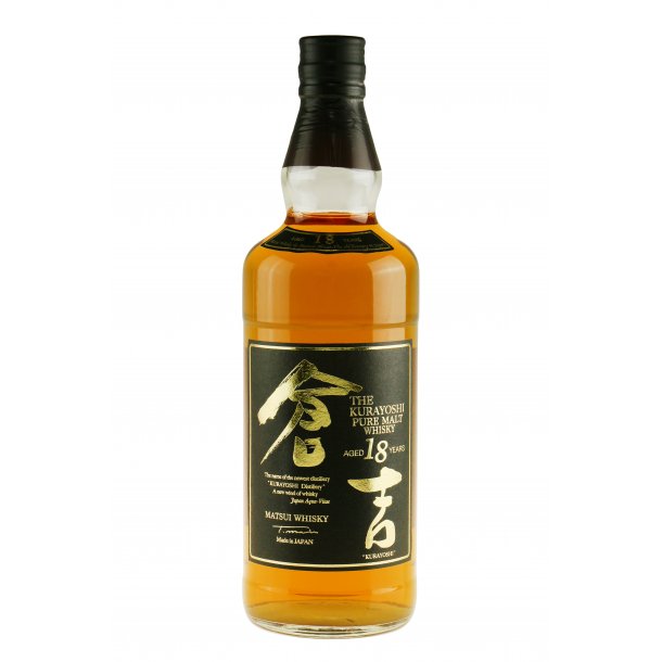The Kurayoshi Pure Malt Whisky 18 Års 70 cl. - 50%