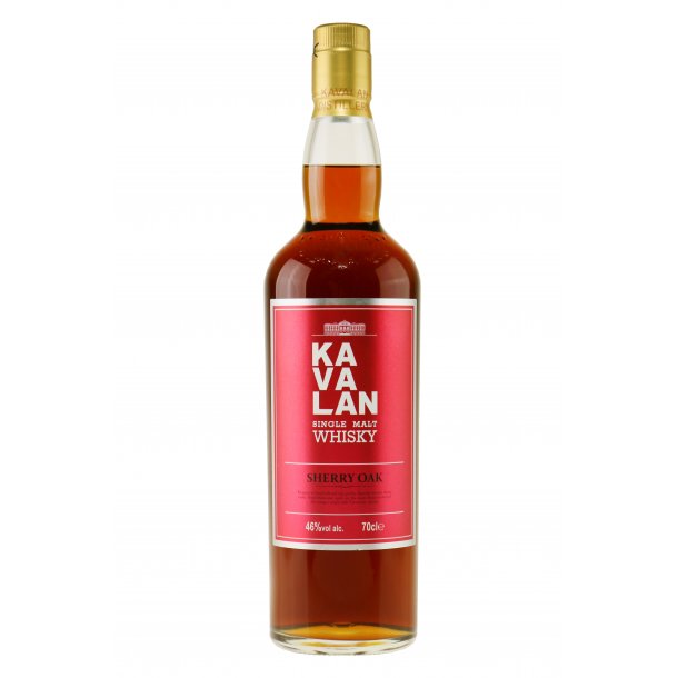 Kavalan ExSherry Oak Whisky 70 cl. - 46%