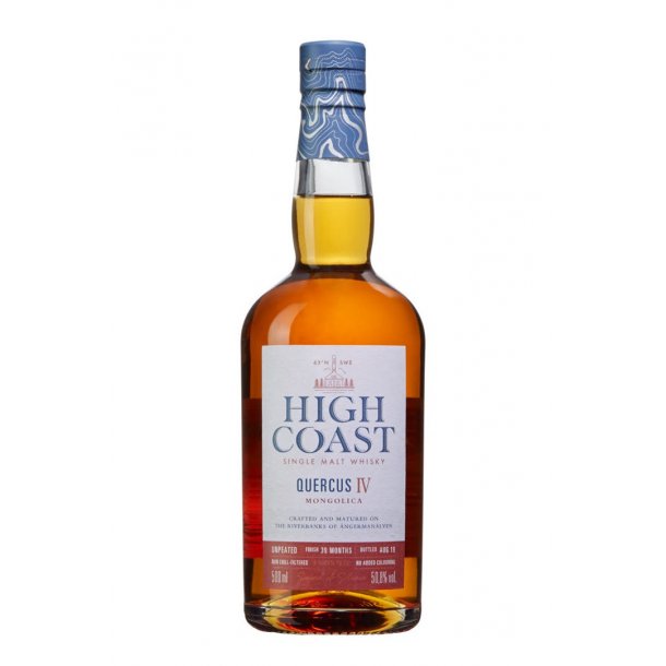 High Coast Quercus IIII Mongolica Whisky 50 cl. - 50,8%