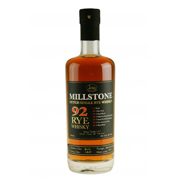 Millstone 92 Rye Whisky 70 cl. - 46%
