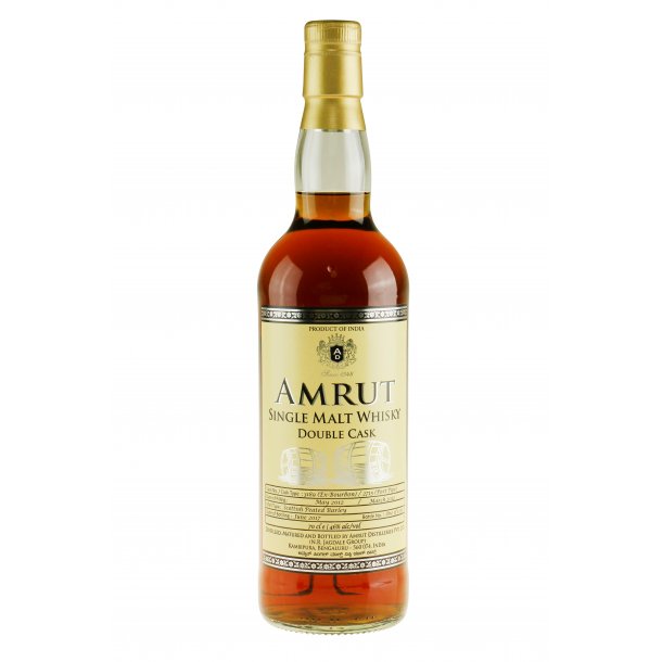 Amrut Double Cask 3rd Edition Whisky 70 cl. - 46%