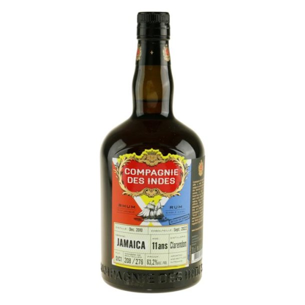 Compagnie des Indes Jamaica 11 rs Clarendon 2004 63,2% 70 cl.