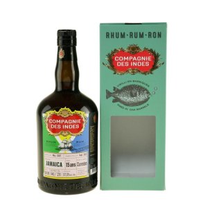 Compagnie des Indes 15 rs Jamaica Clarendon 57,5% 70 cl.
