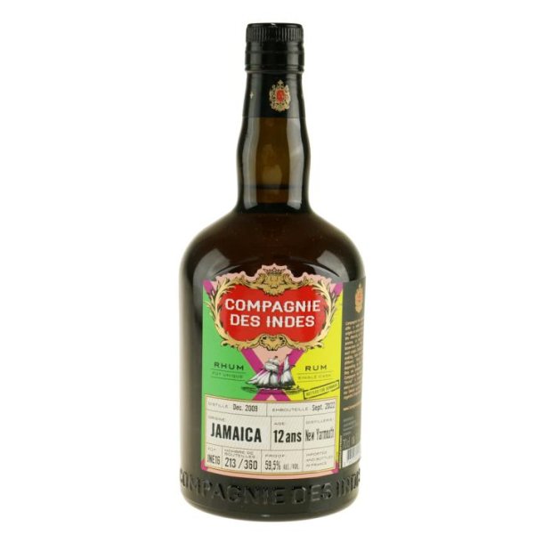 Compagnie des Indes Jamaica 12 års New Yarmouth 59,5% 70 cl.