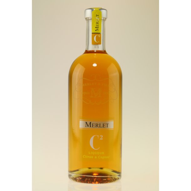Merlet C2 Liqueur Citron et Cognac 70 cl. - 33%
