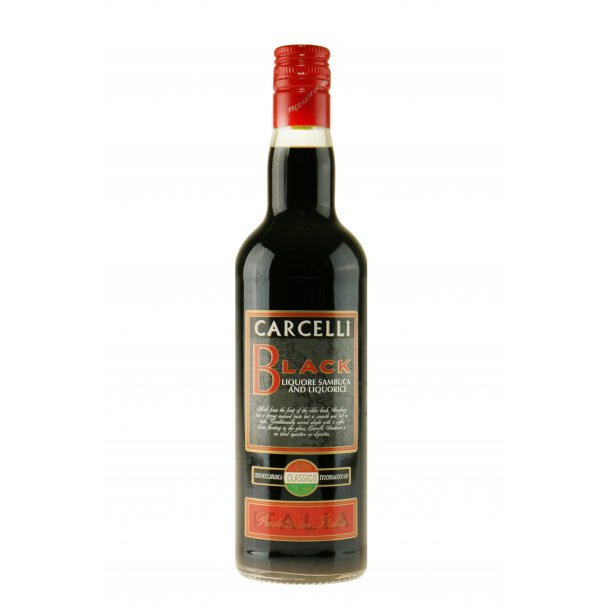 Carcelli Sambuca Black 70 cl. - 35%