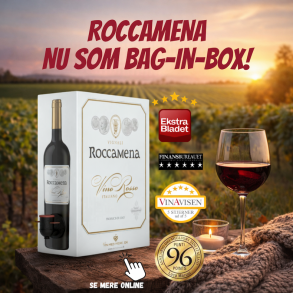 Vignali Roccamena Vino Rosso 3 liter BIB 14,5%