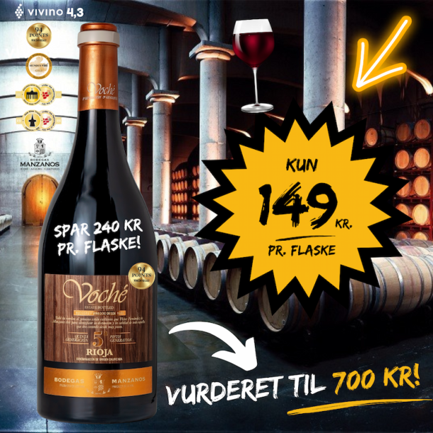 Manzanos Voché Crianza 5ª Generación Rioja 75 cl. 