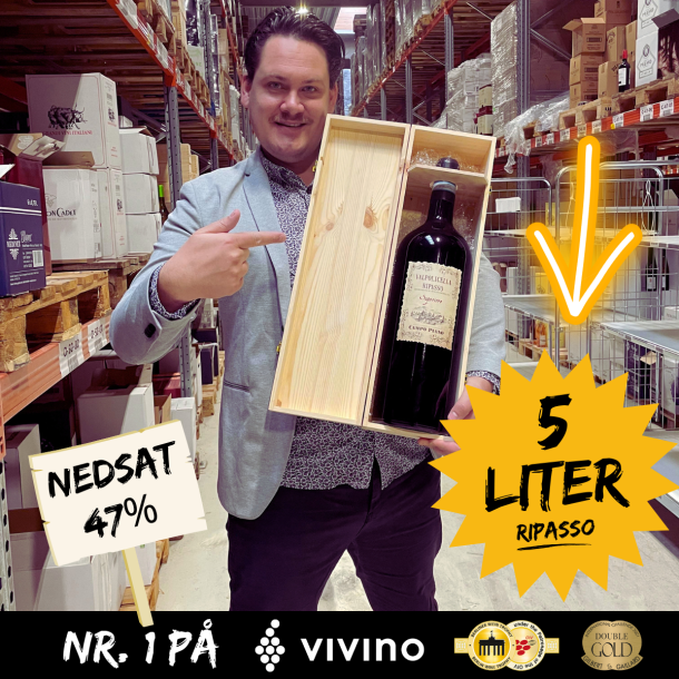 5 LITERS Valpolicella Ripasso Superiore 15% Campo Piano