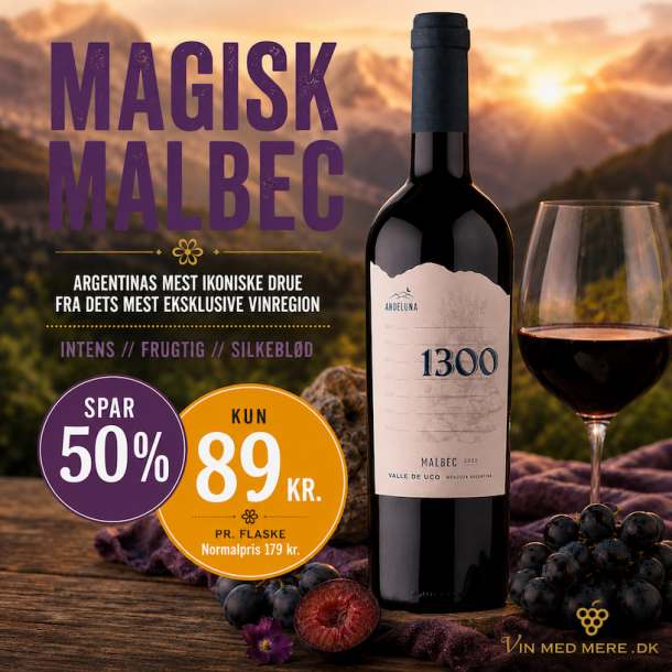 Andeluna 1300 Malbec 2025 13%