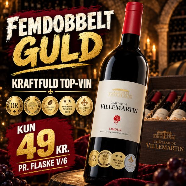 Chateau de Villemartin Limoux 2022 15%         