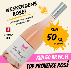 Les Monges Provence Rose� 2024 75 cl. 11,5%
