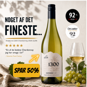 Andeluna 1300 Chardonnay 2024 13,5%