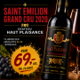 Chateau Haut Plaisance Saint Emilion Grand Cru 2020 75 cl. 14%