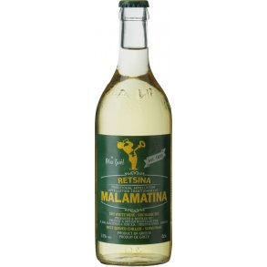 Malamatina Retsina 50 cl. - 11%