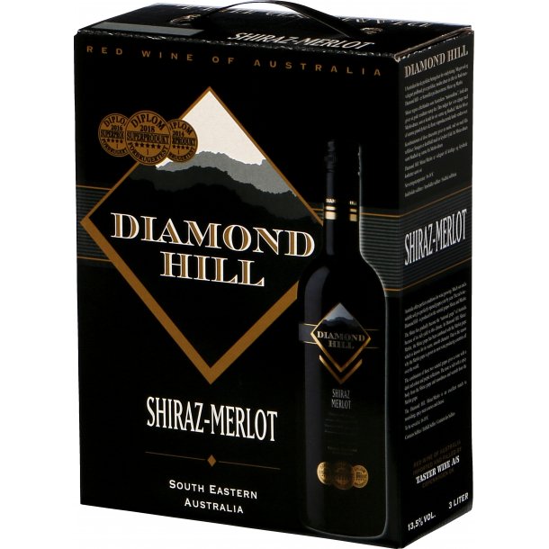 Diamond Hill Shiraz-Merlot, 300 CL - 13,5%