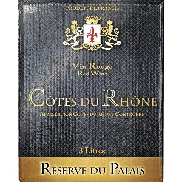 Réserve du Palais Côtes du Rhône Rouge BiB 300 cl - 14%