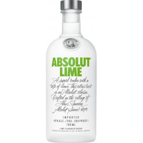 Absolut Vodka Lime 70 cl. - 40%