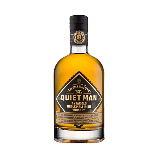 The Quiet Man 8 Year Old Single Malt Irish Whiskey - 40%