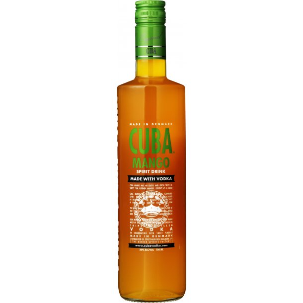 CUBA Mango Vodka 70 cl. - 30%