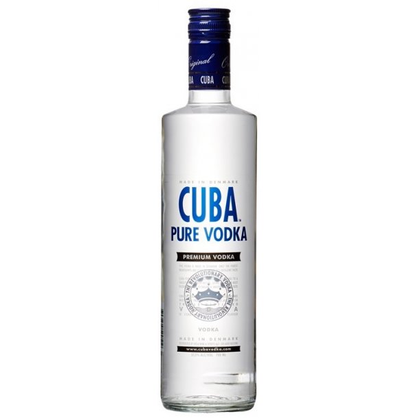 CUBA Pure Vodka Premium 70 cl. - 37,5%