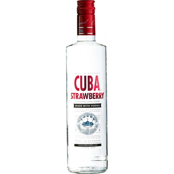 CUBA Strawberry Vodka 70 cl. - 30%