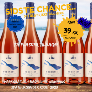 Markgr�flich Badisches Weinhaus Sp�tburgunder Rose� 2023 75 cl. 13%