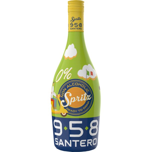 9∙5∙8 Santero Spritz RTD 75 cl. - 0,0%