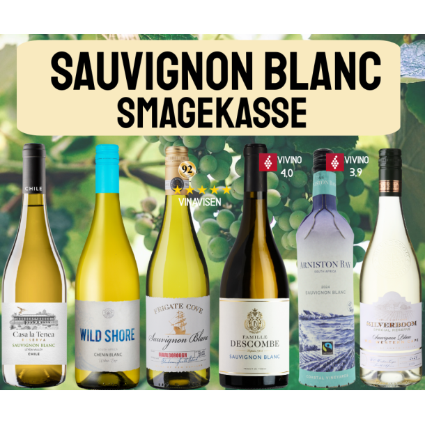 SAUVIGNON BLANC SMAGEKASSE - 6 flasker