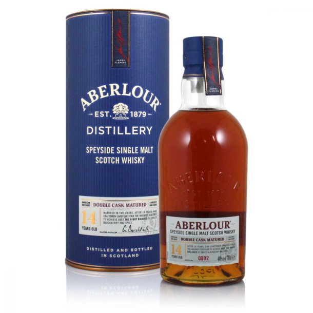 Aberlour 14 Years Old Scotch Whisky i gaverr 70 cl. - 40%
