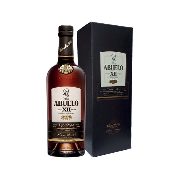 Abuelo XII Anos 'Two Oaks' Rom 70 cl. - 40%