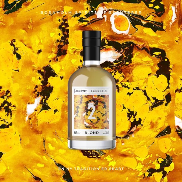 Akvavit Bornholm Blond �ko 50 cl. -  40%