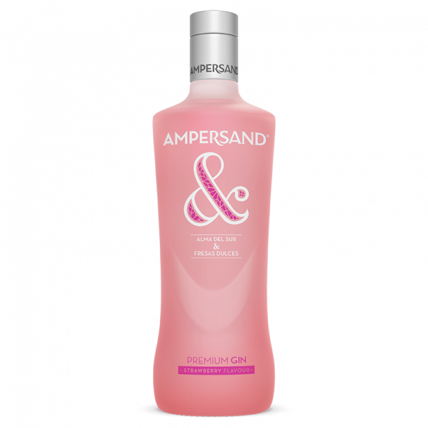 Ampersand Pink Strawberry Gin 70 cl. - 37,5%
