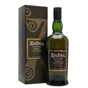 Ardbeg Uigeadail Whisky i gaveske 70 cl. - 54,2%