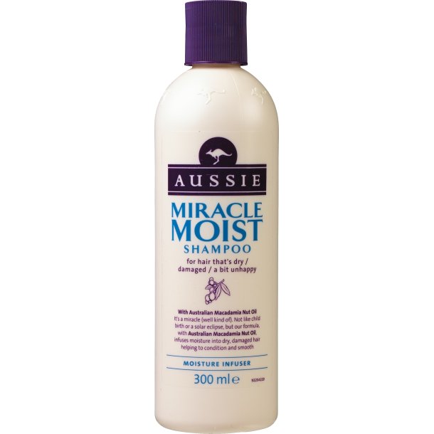 Aussie Miracle Moist Shampoo 300 ml.