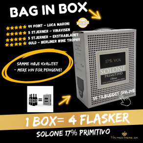 BIB 3 Liter - Primitivo SOLONE Salento 2024 p� 17%