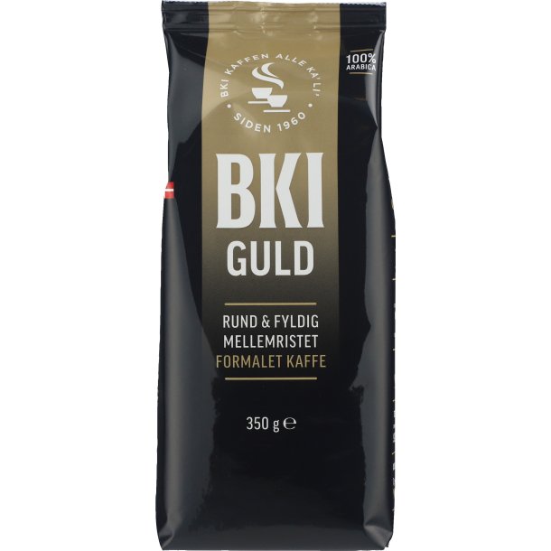 BKI Kaffe Guld Mellemristet Formalet - 350 g.