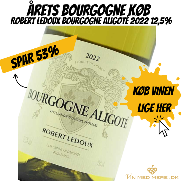 Robert Ledoux Bourgogne Aligoté 2022 12,5%