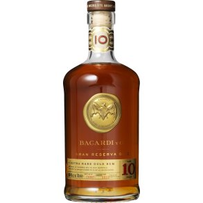 Bacardí Gran Reserva Diez 10 års Rum 70 cl. - 40%