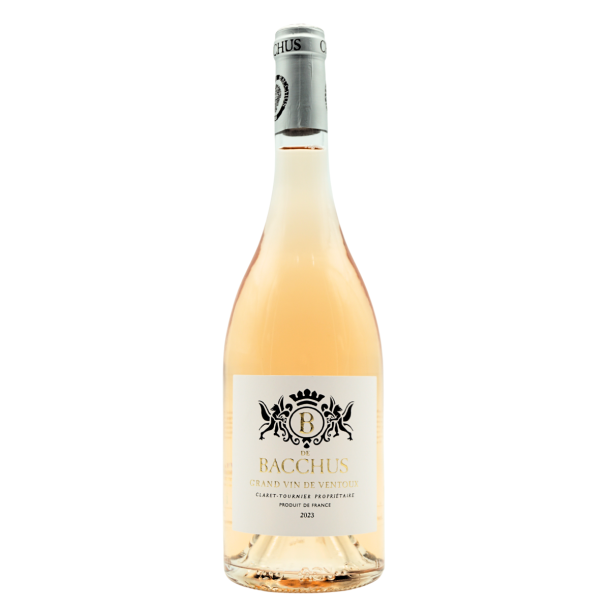 Chateau de Bacchus B Grand Vin De  Ventoux Rose´ 2023 75 cl. 
