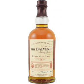 Balvenie Caribbean Cask 14 Year Old Single Malt Whisky 70 cl. - 43%