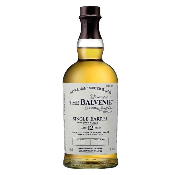 Balvenie Single Barrel First Fill 12 Year Old Single Malt Whisky 70 cl. - 47,8%