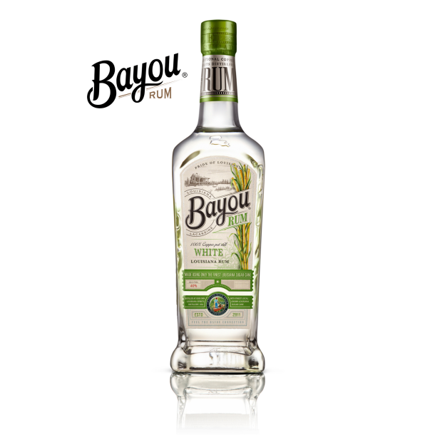 Bayou White Rum 40% 70 cl.