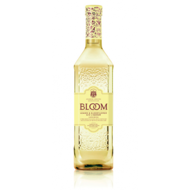 Bloom Lemon And Elderflower Gin Liqueuer Ginlikr 70 cl. - 25%